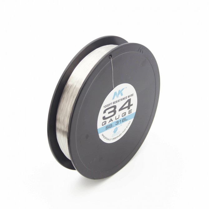 SS316L -Stainless Steel Wire - 34 Gauge